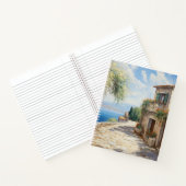 セーレ地中海のン海沿スパイラルノート ノートブック (内部)