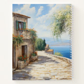 セーレ地中海のン海沿スパイラルノート ノートブック (裏面)