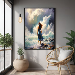 セーレ海エスケープ – コースタルアート ポスター