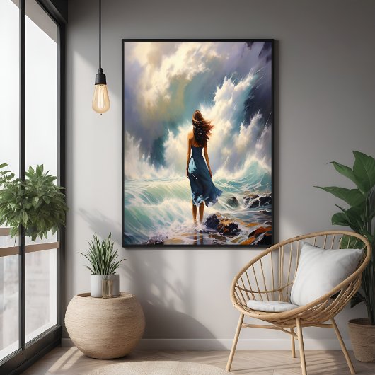 セーレ海エスケープ – コースタルアート ポスター