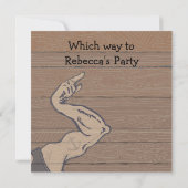 セー航海のラーパーティの招待状 招待状 (裏面)