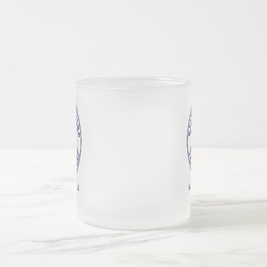 セー航海のラー用の艶消しガラス茶マグ フロストグラスマグカップ (中央)