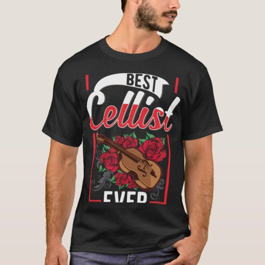 セ最高のルリストエバーチェロ Tシャツ (正面)