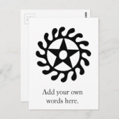 セ・ウ・ソバン |ライフの変更と遷移の記号 ポストカード (正面/裏面)