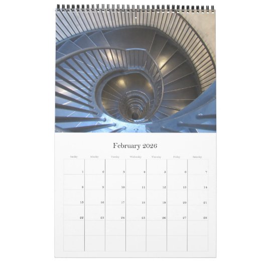 ゼイツモカ2025 カレンダー (2月 2026)