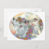 「ゼウスとヨーロッパ」ポストカード ポストカード (正面/裏面)