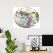 ゼウスとヨーロッパARTプリント低額神話の雄牛 ポスター (ホームオフィス)