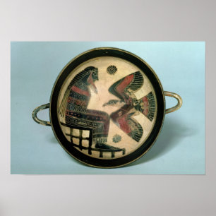 ゼウスとワシを描いたラクーン杯 ポスター