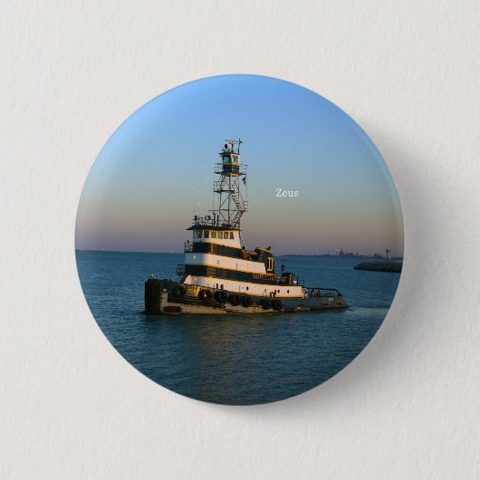 ゼウスのボタン 缶バッジ (正面)