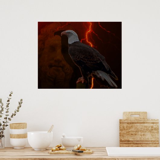 ゼウスのワシ ポスター (キッチン)