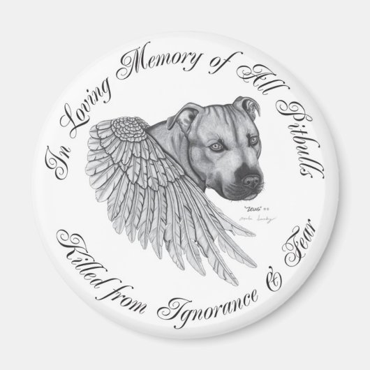 ゼウス天使 マグネット (正面)