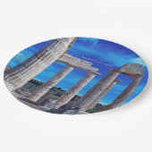 ゼウス神殿 – ネメア ペーパープレート (アングル)