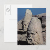 ゼウス – オロマデスの頭と女神 ポストカード (正面/裏面)