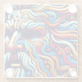 ゼウス ガラスコースター (裏面)