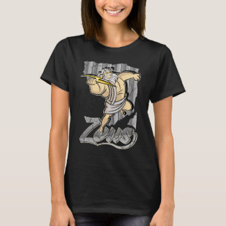 ゼウス ギリシャの神ヒーロー コスチューム トレーニング 戦争 Tシャツ