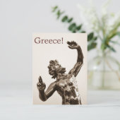 ゼウス、ギリシャの神 ポストカード (スタンド正面)