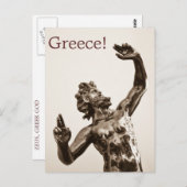 ゼウス、ギリシャの神 ポストカード (正面/裏面)
