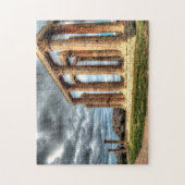 ゼウス・テンプル・アテネ。 ジグソーパズル (縦)