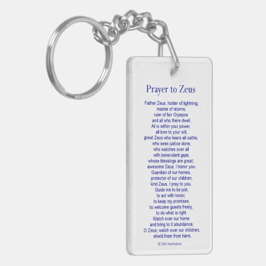 ゼウスKeychain キーホルダー (正面左)