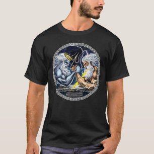 ゼウスvsポセイドンアームレスリング tシャツ