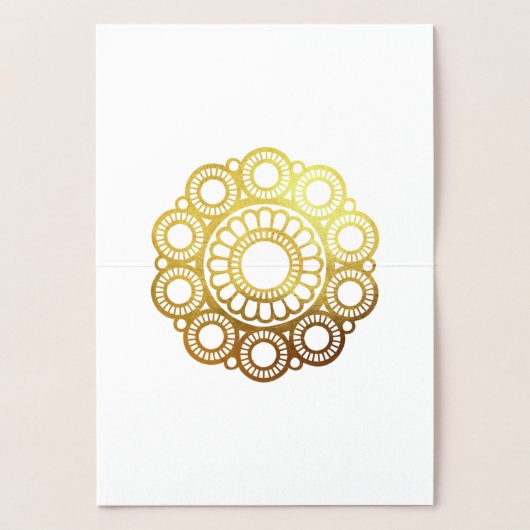 ゼウーズノップ-金ゴールドフォイルカード 箔カード (内部)