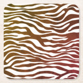 ゼカスタムブラコースター スクエアペーパーコースター (正面)