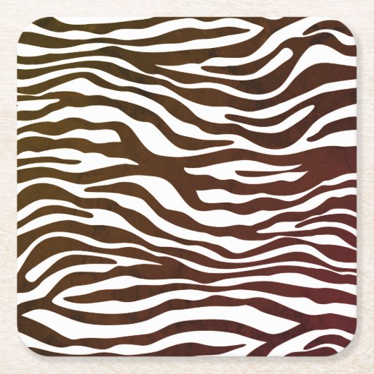 ゼカスタムブラコースター スクエアペーパーコースター (正面)