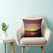 ゼカリア4:6は強い者も強いキリスト教徒も クッション (椅子)