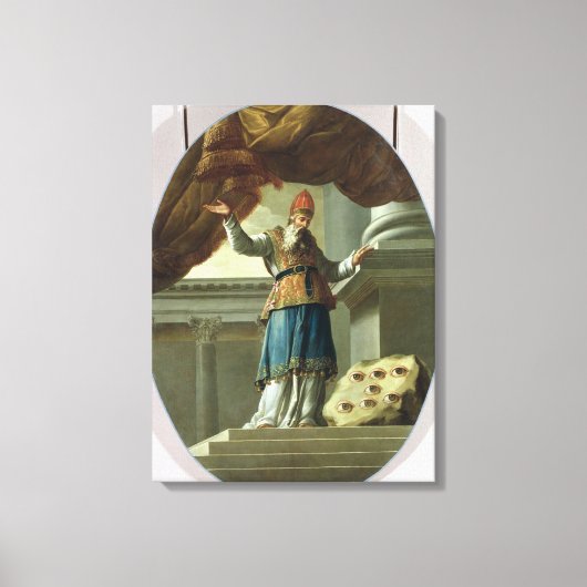 ゼカリヤの幻 キャンバスプリント (正面)