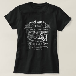 ゼカリヤ2:5 Tシャツ