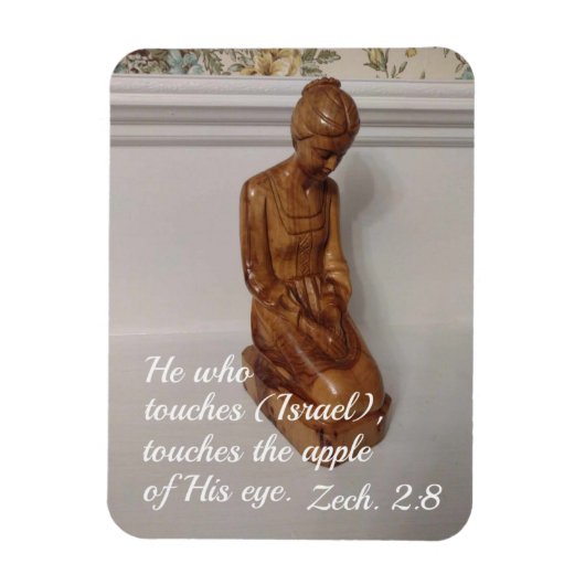 ゼカリヤ2:8イスラエルをtouchする者は、touchは マグネット (縦)