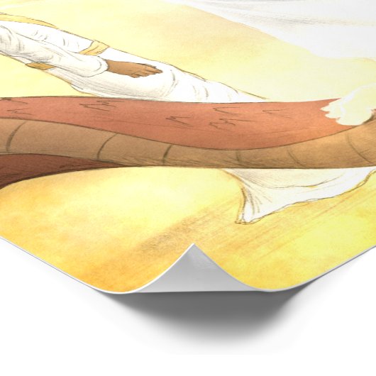 ゼカリヤ3:1-5 ポスター (角)