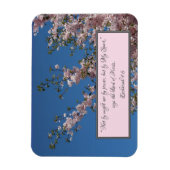 ゼカリヤ4さくらんぼツリーマグネット マグネット (縦)