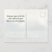 ゼカリヤ4:6わたしの霊は主を聖書と言う ポストカード (裏面)