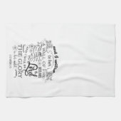 ゼカ感動的リア2:5栄光 キッチンタオル (横)