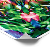 ゼスティキネティックコラージュ万華鏡のように千変万化するパターンポスター ポスター (角)