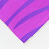 ゼスティゼブラピンクフリースブランケット フリースブランケット (角)