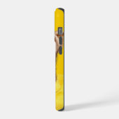  ゼスティモンキー - 面白いレモンの目のサル スマホケース iPhoneケース (左側面)