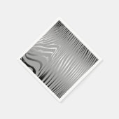 ゼスティ・ゼブラ スタンダードカクテルナプキン (角)