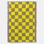 ゼストおよびアシッド・チェッカーボード スローブランケット (正面縦)