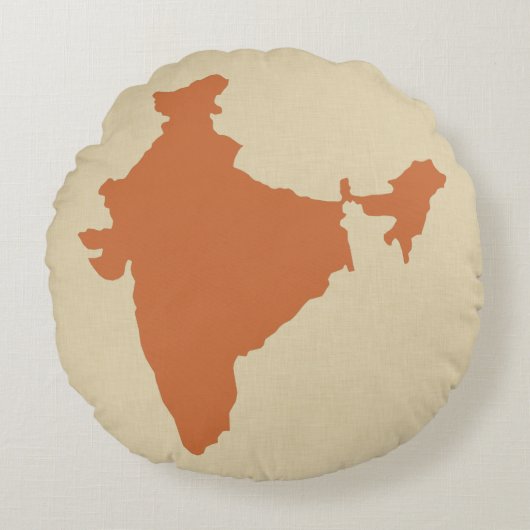 ゼストスパイスムード インド ラウンドクッション (正面)