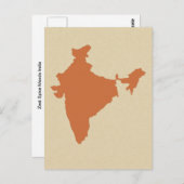 ゼストスパイスモーズインド ポストカード (正面/裏面)