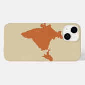 ゼストスパイスモーズインド Case-Mate iPhoneケース (裏面 (横))