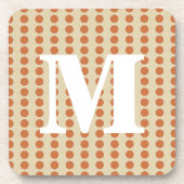 ゼストスパイスモーズドットとモノグラム コースター (正面)