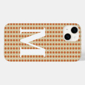 ゼストスパイスモーズドットとモノグラム Case-Mate iPhoneケース (裏面 (横))