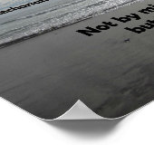 ゼチ4:6力によらず、力によらず ポスター (角)