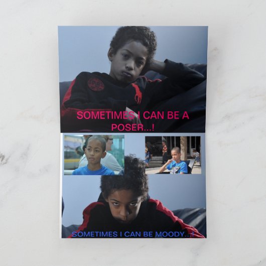 ゼット11日目 カード (内部)