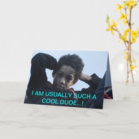 ゼット11日目 カード (黄色い花)