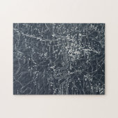 ゼッペリンとロンドンの飛行機爆弾の地図 ジグソーパズル (横)