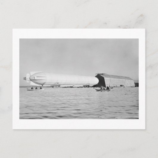 ゼッペリンガレージ， 1908 ポストカード (正面)